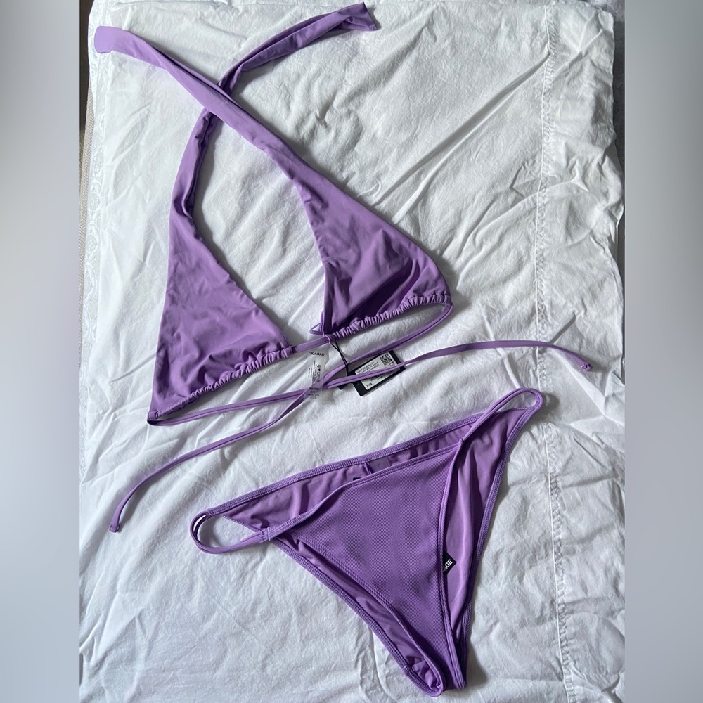 Garage - NWT Purple Two piece bikini